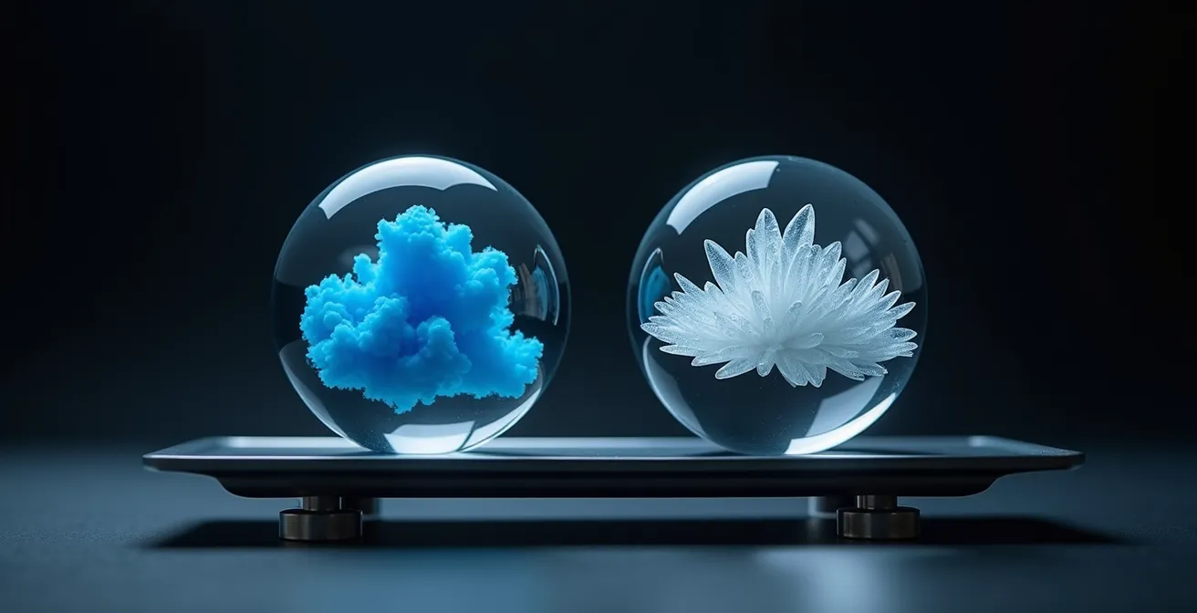 Architectural visualization of hybrid cloud setup for financial services compliance