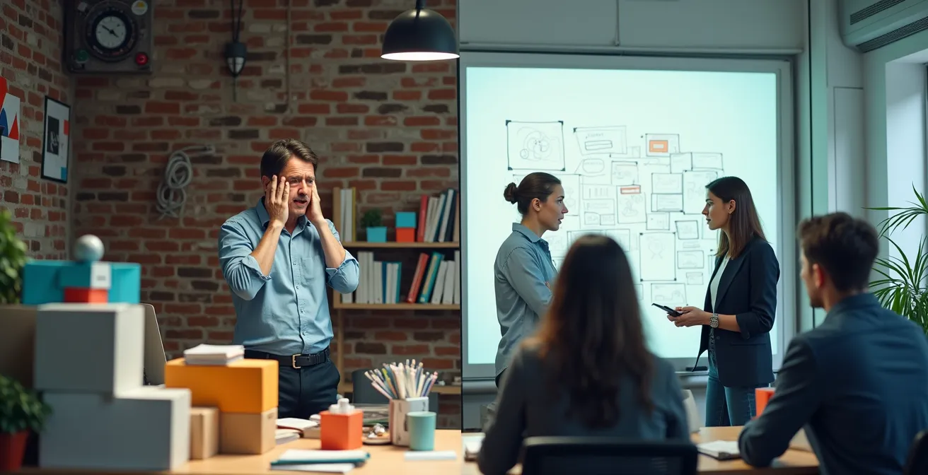 Contrast between buzzword adoption and genuine problem-solving approach